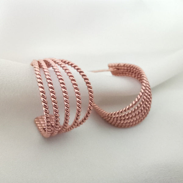 Candongas 5 Hilos Entorchados