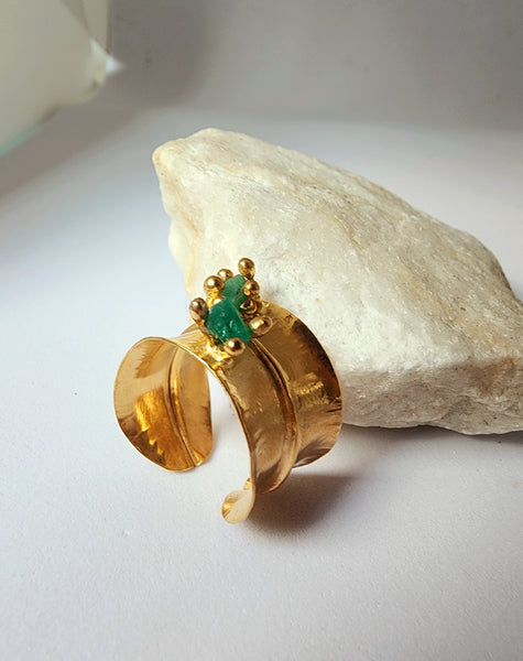 <transcy>Dry Leaf Ring</transcy>