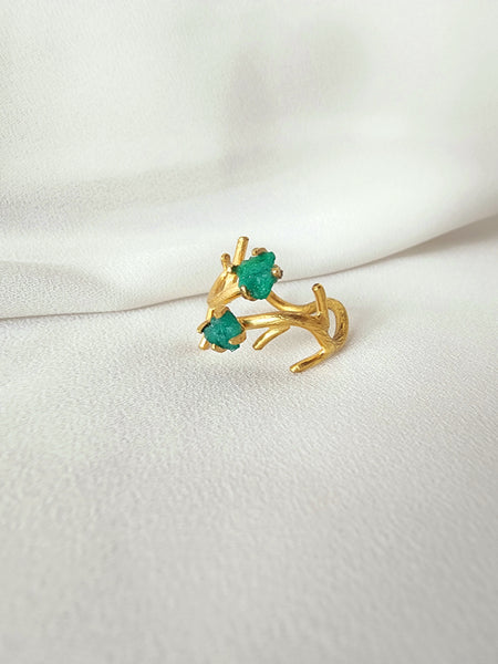 Contemporary Flower Ring