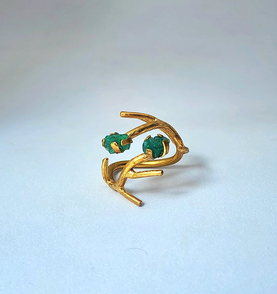 Contemporary Flower Ring