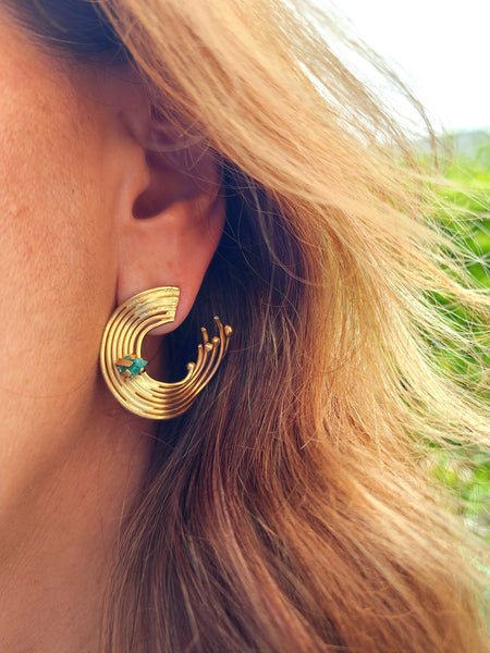 Contemporary Flower Ring